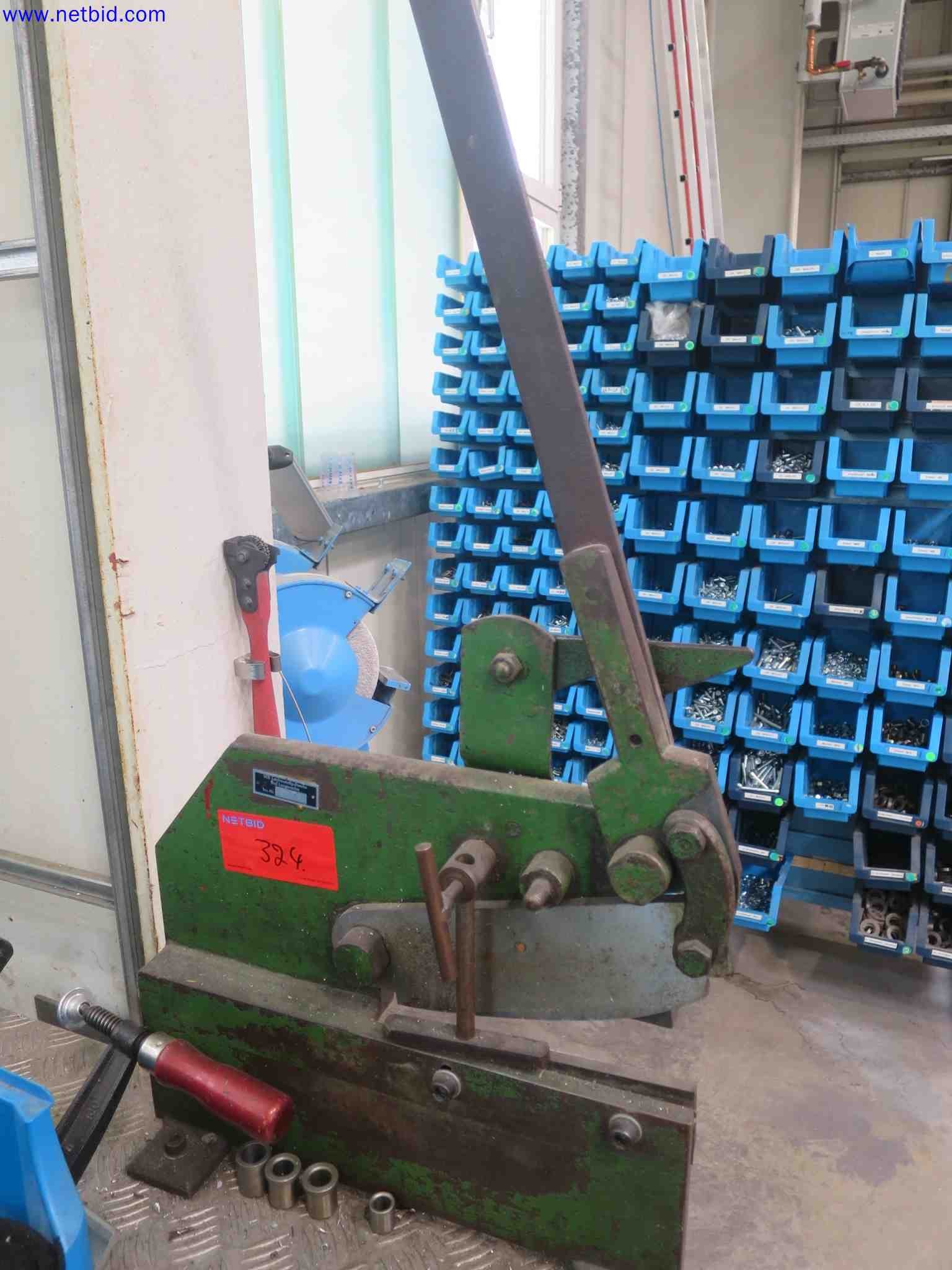 Kniehebel-Blechschere VEB Leichtmetallgusswerke